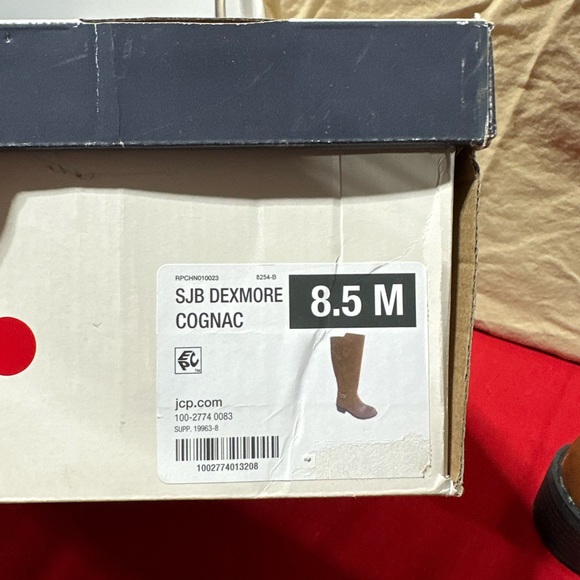 NWT St Johns Bay Knee High Boots Brown - Picture 7 of 7